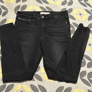 Athleta sculpted black skinny jeans